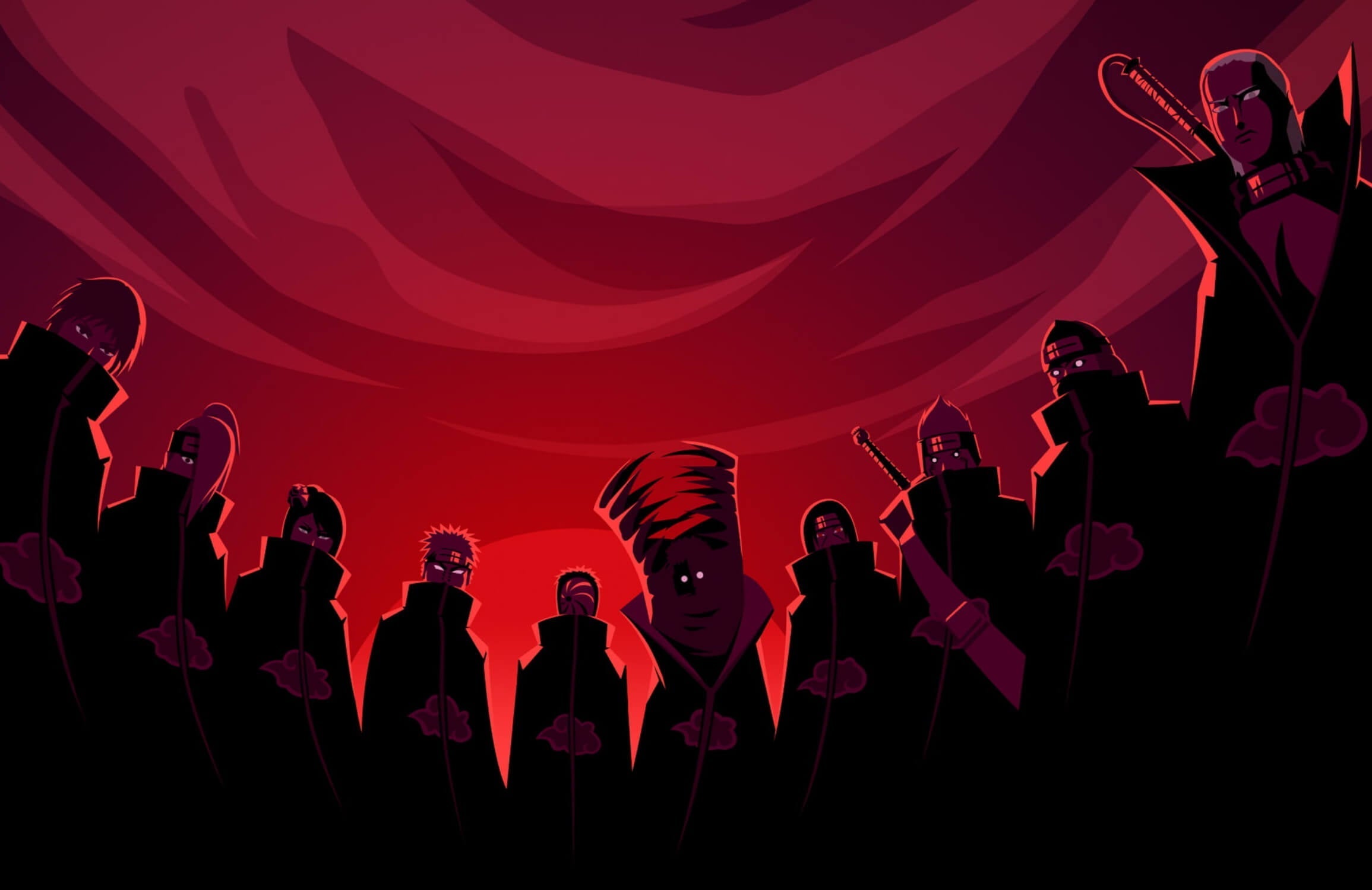 Naruto Deidara Hidan Wallpaper | Murals Wallpaper