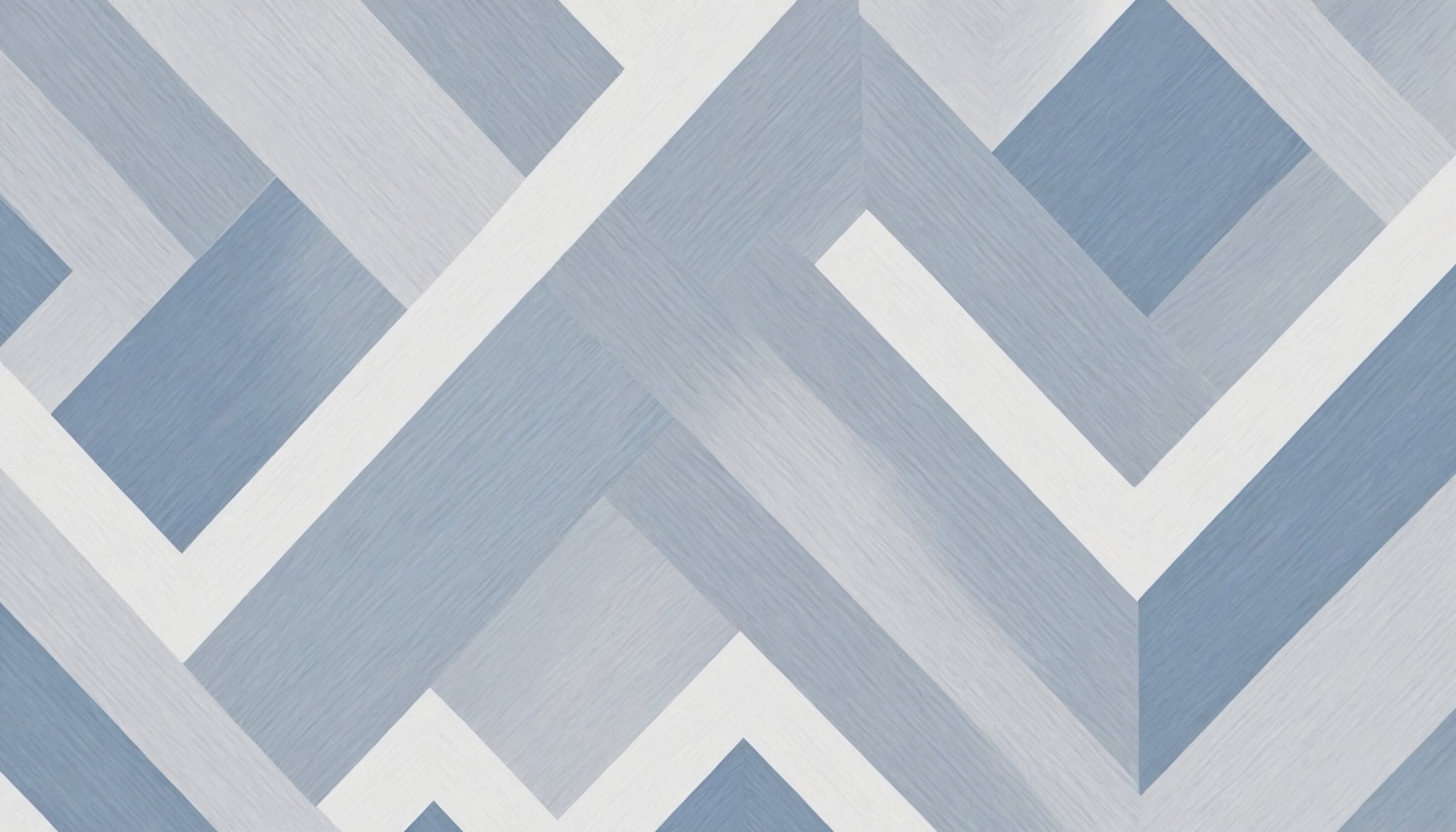 Gray and Blue Mosaic Wallpaper | Murals Wallpaper
