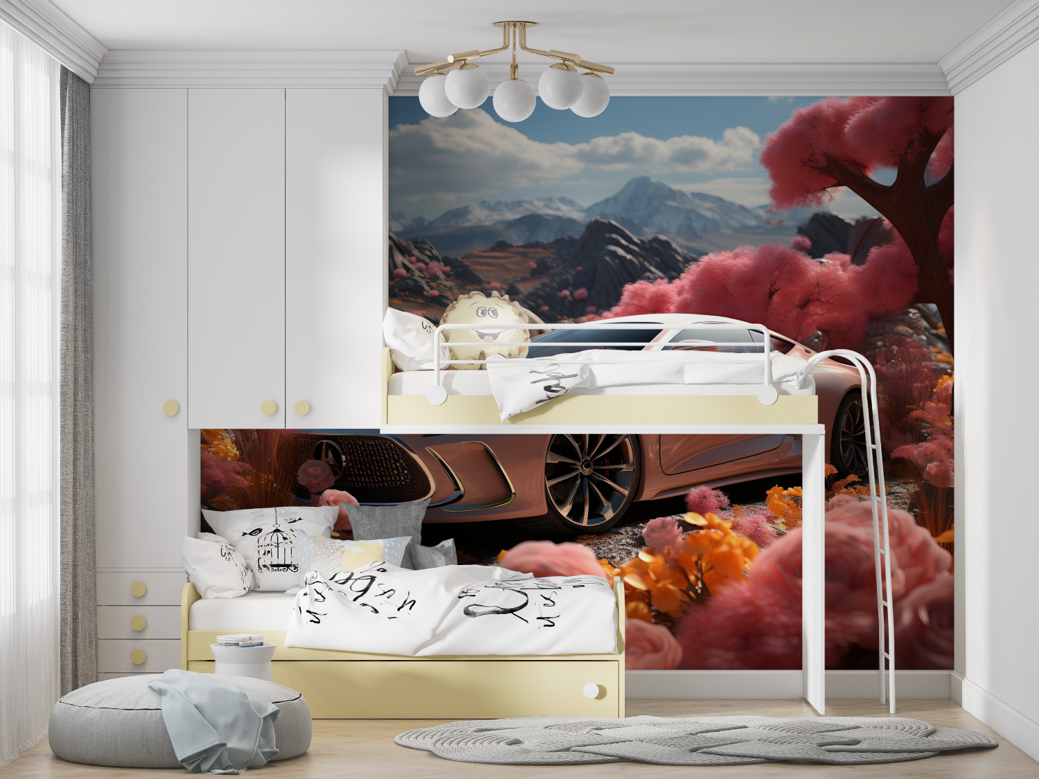Luxury Car Giant Wallpaper | Murals Wallpaper