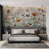 Flowers butterflies watercolor ...er chambre adulte tendance