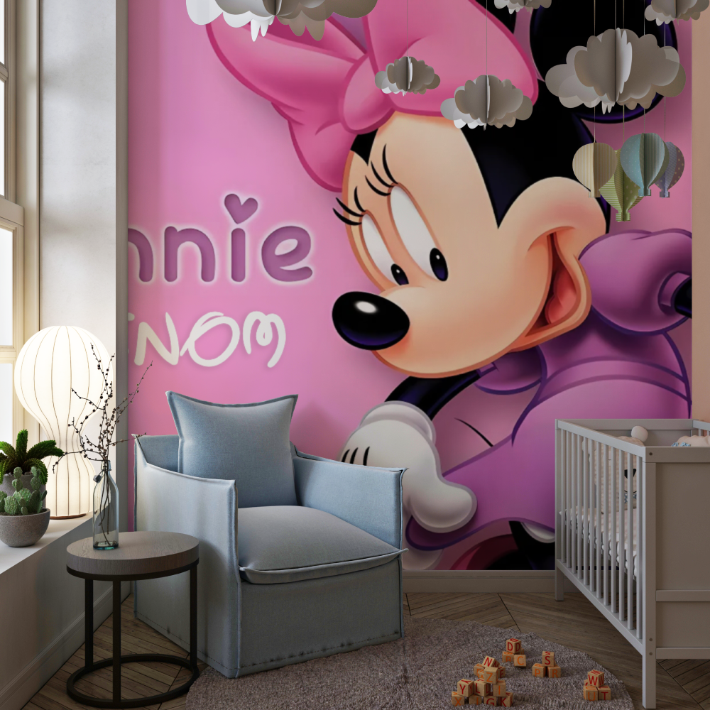 Minni Name Wallpaper | Murals Wallpaper