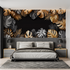 Black and Gold Jungle Wallpaper | Murals Wallpaper