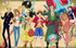 Papier Peint One Piece Équipage Du Chapeau De Paille