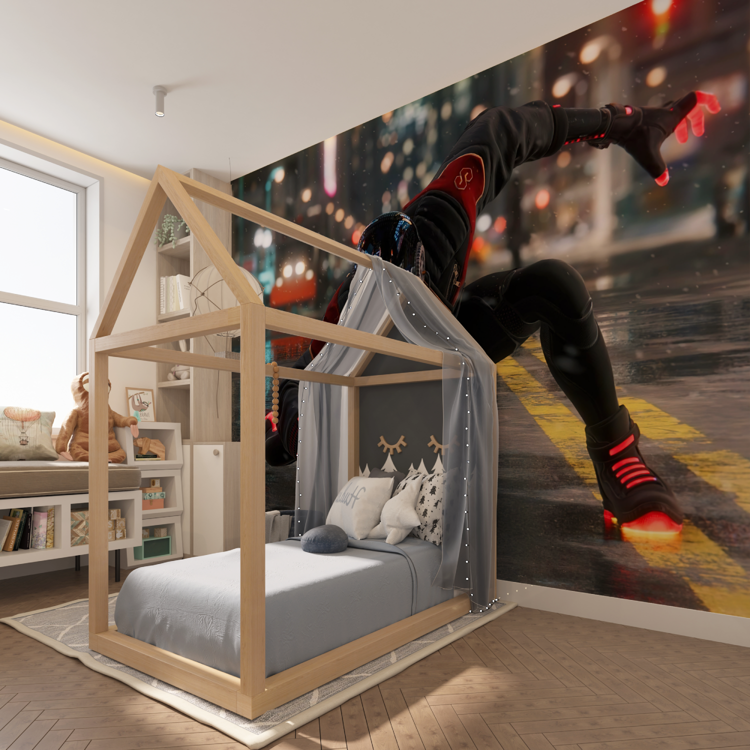 Spider-Man Acrobat Wallpaper | Murals Wallpaper