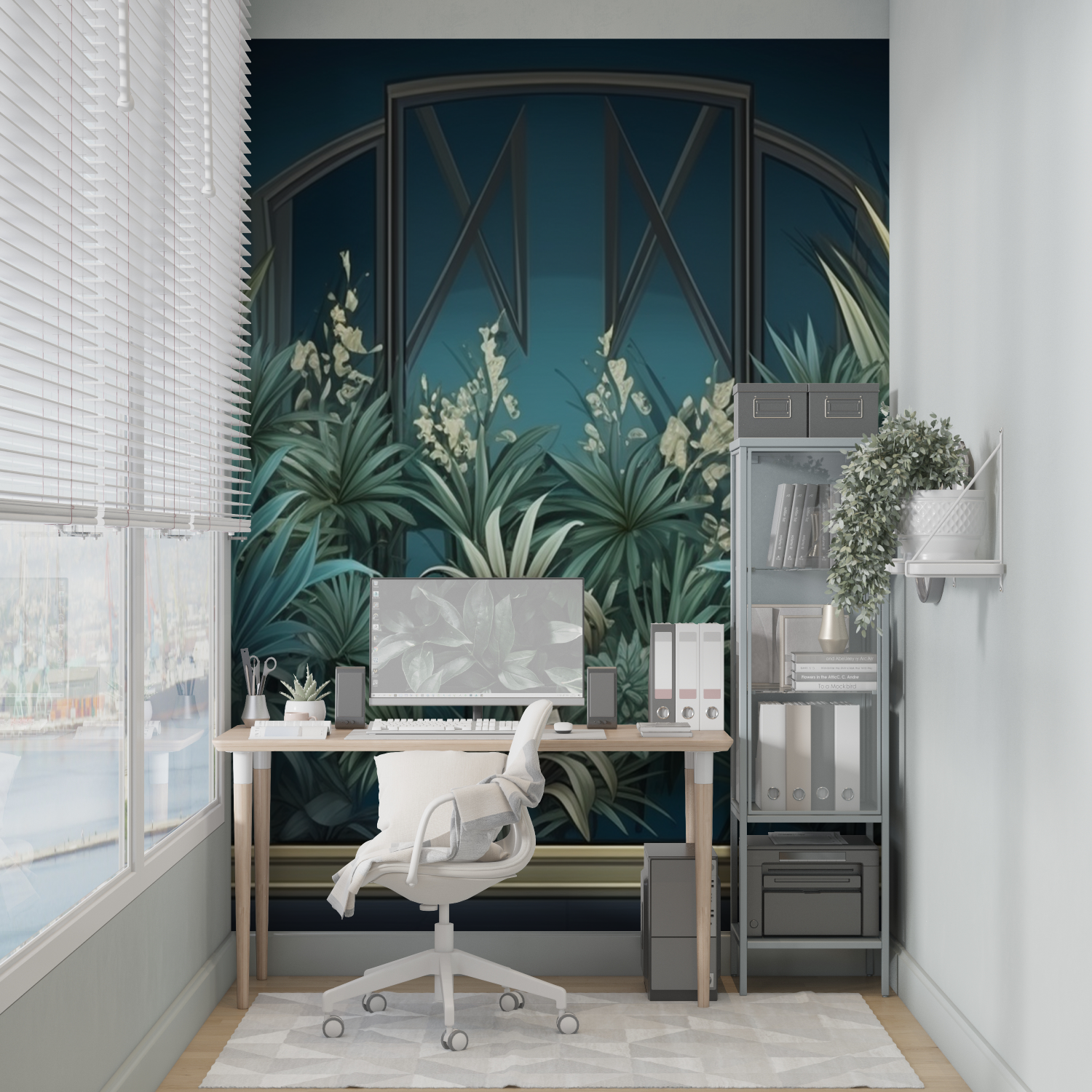 3D Scenic Wallpaper for Living Room | Murals Wallpaper