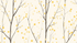 Yellow Polka Dot Tree Wallpaper | Murals Wallpaper