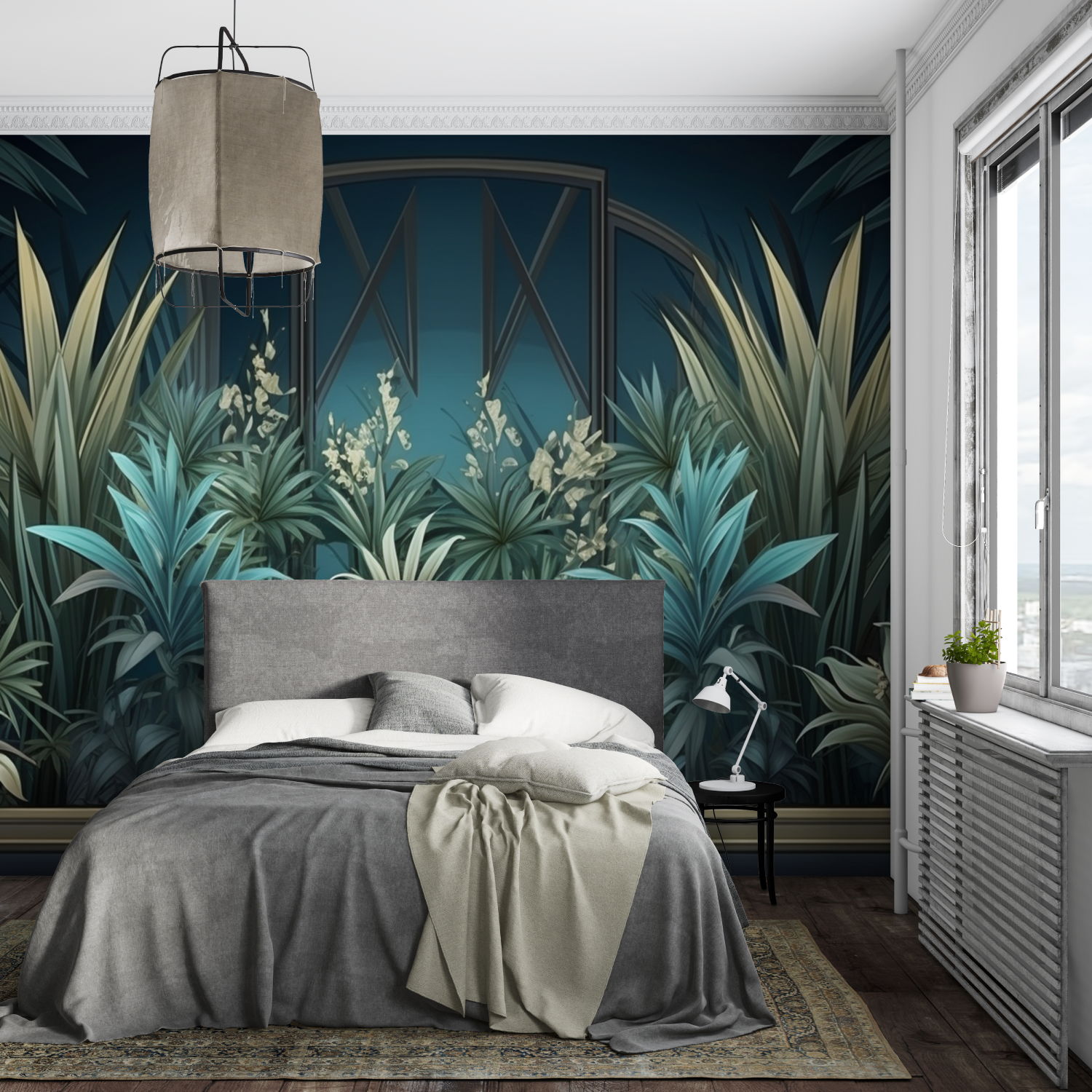 3D Scenic Wallpaper for Living Room | Murals Wallpaper
