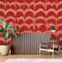 Red Pattern Wallpaper | Murals Wallpaper