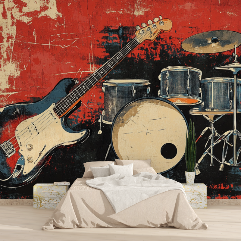 Rock Sound Wallpaper | Murals Wallpaper