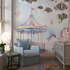 Unicorn Wallpaper 4 Walls Carousel Party | Murals Wallpaper
