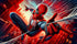 Spiderman Red Wallpaper | Murals Wallpaper