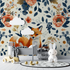 Vintage Floral Fox Wallpaper | Murals Wallpaper