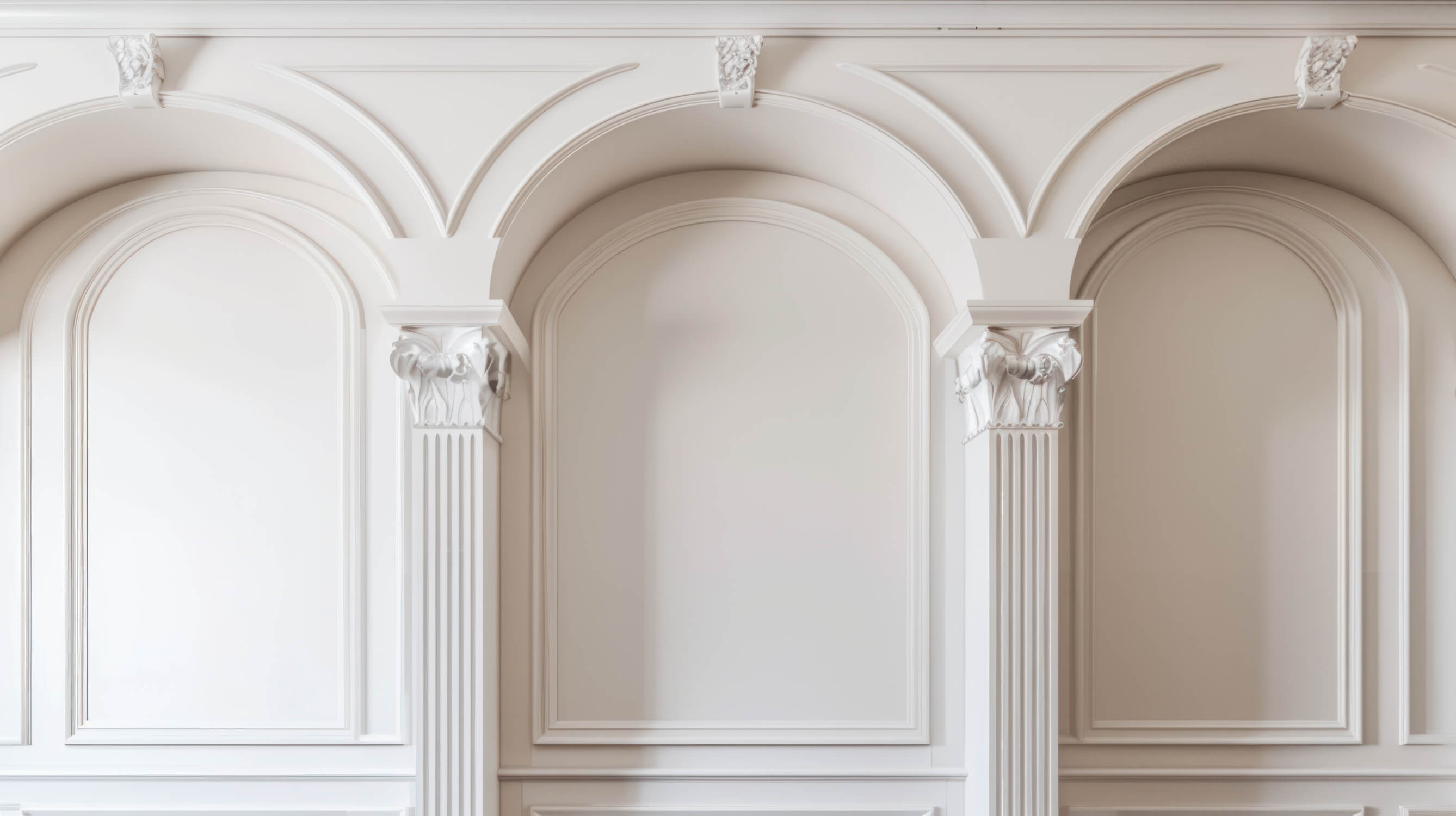 3D Wall Molding Wallpaper | Murals Wallpaper