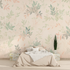 Cocooning Floral Wallpaper in Soft Pastel Tones | Murals Wallpaper