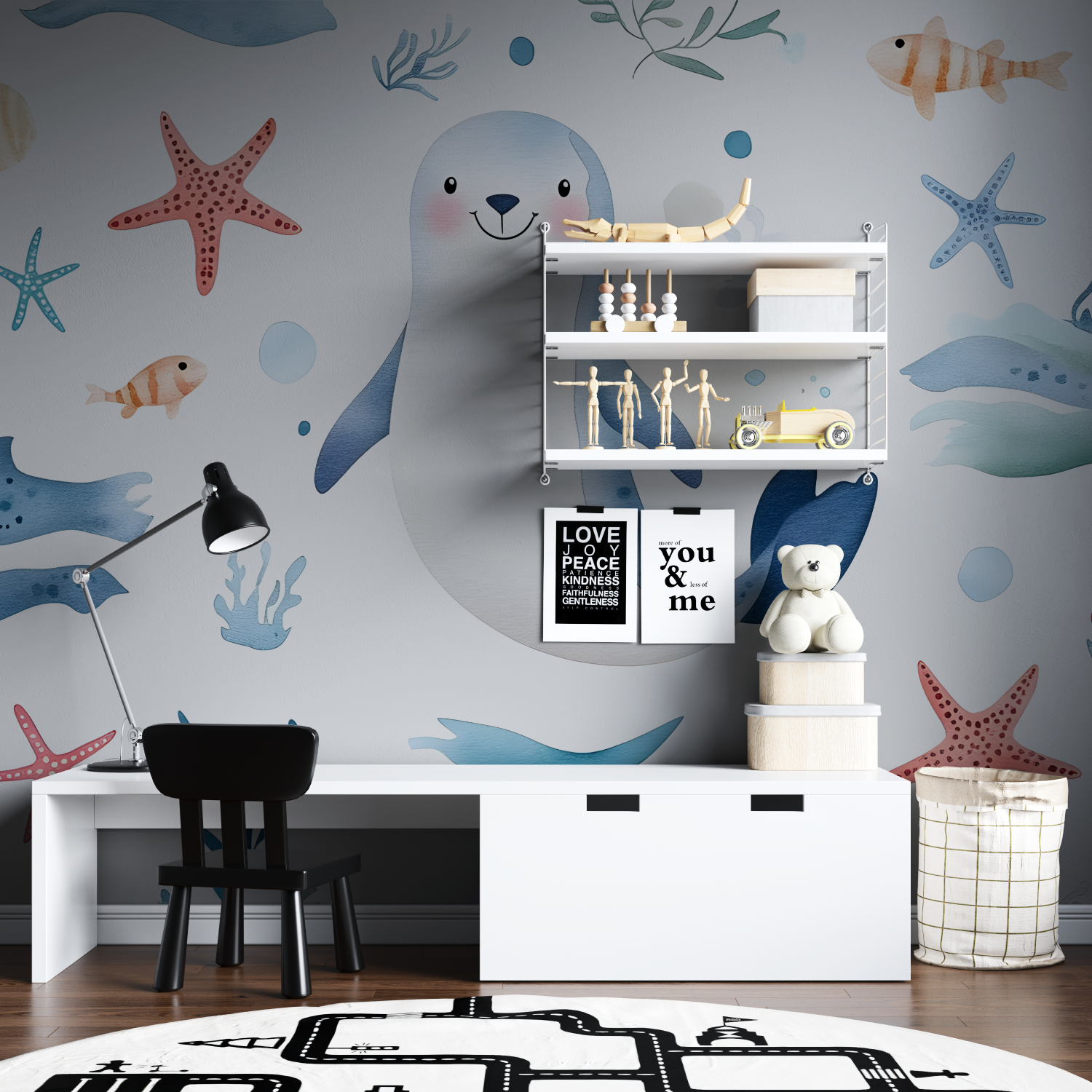 Marine Kids Wallpaper | Murals Wallpaper