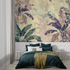 Vintage Tropical Purple Wallpaper | Murals Wallpaper