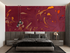 Abstract Bordeaux Wallpaper | Murals Wallpaper