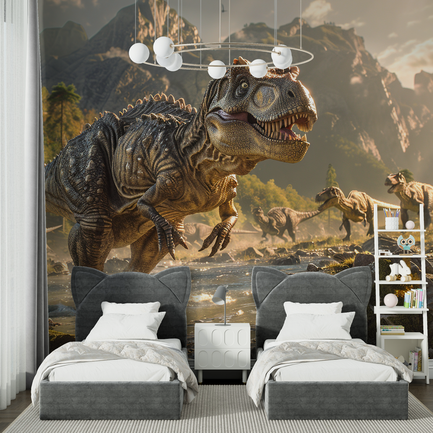 Allosaurus Dinosaur Wallpaper | Murals Wallpaper