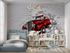 Car Boy Wallpaper 3D Effect | Murals Wallpaper