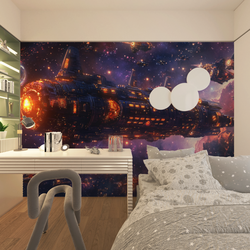 Spacecraft Wallpaper | Murals Wallpaper