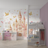 Princess Party Castle Wallpaper | Murals Wallpaper