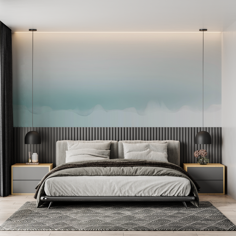Calming Watercolor Ombre Wallpaper | Murals Wallpaper