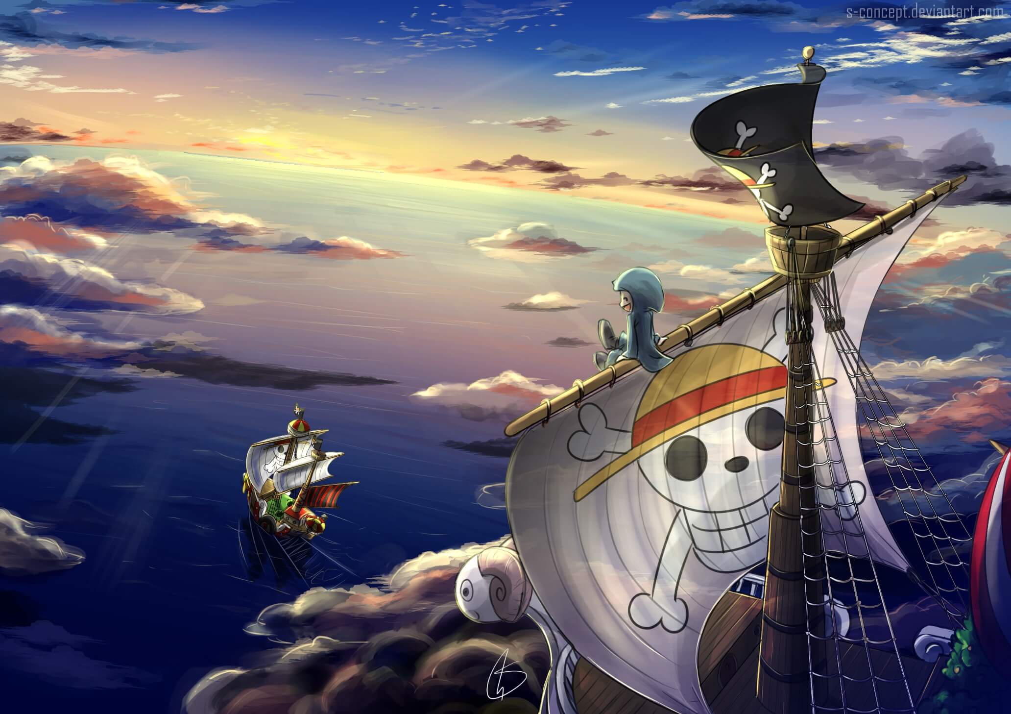 One Piece Sunny Bridge Wallpaper | Murals Wallpaper