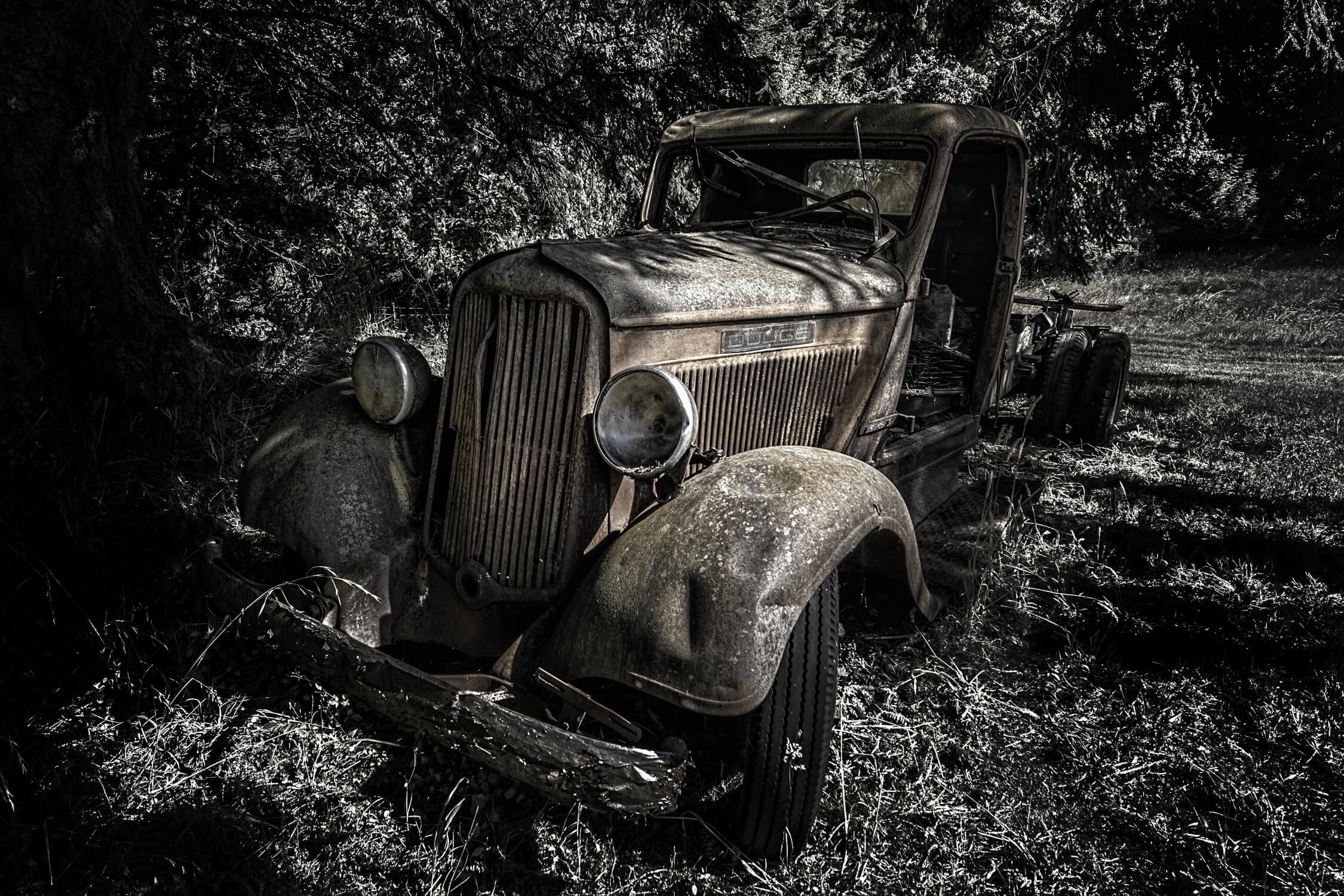 Black and White Metal Collage Wallpaper Car | Murals Wallpaper