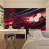Gaming Red Car Mural Wallpaper | Murals Wallpaper