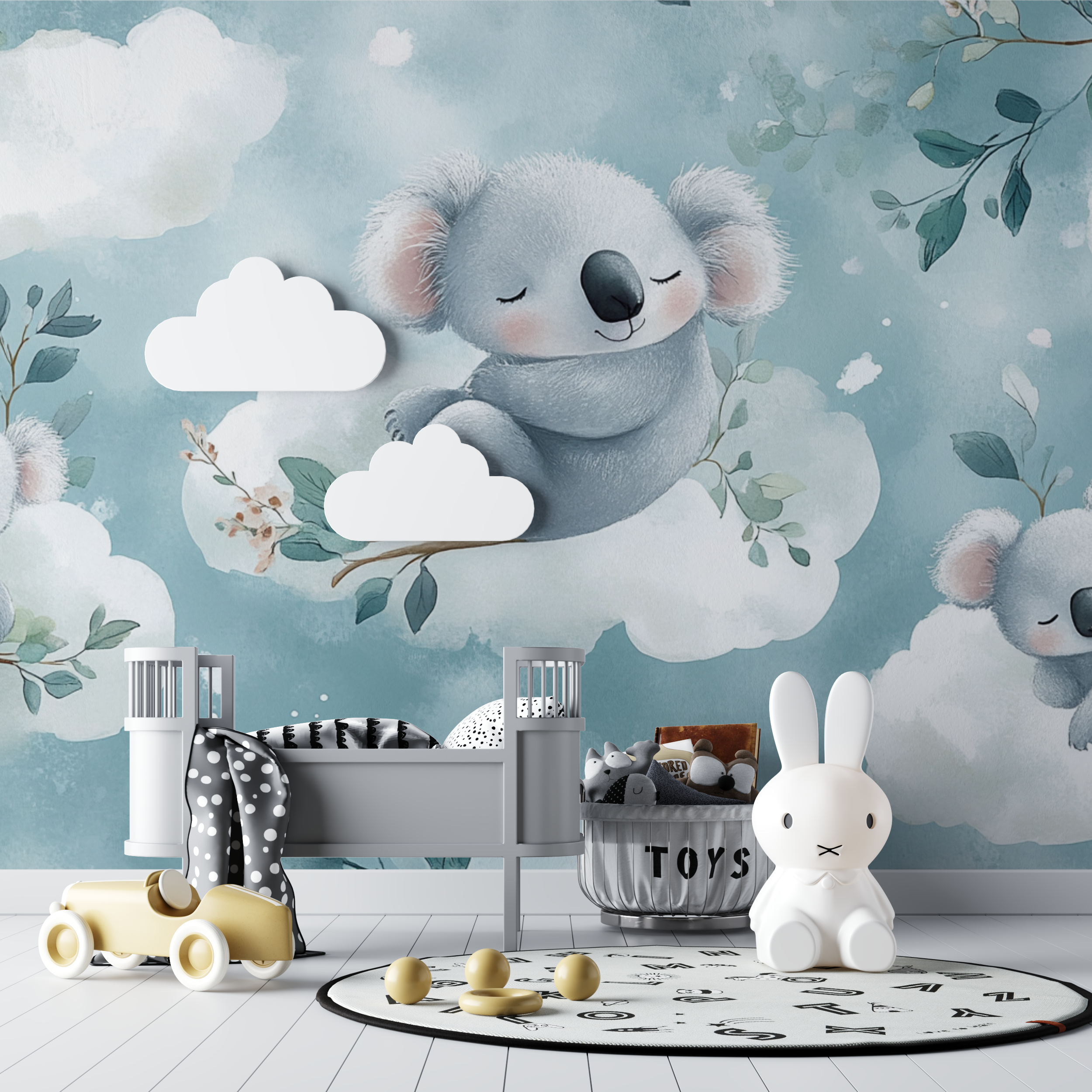 Koala Wallpaper in the Clouds | Murals Wallpaper