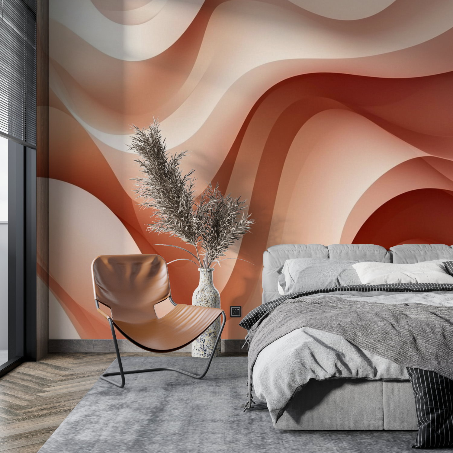Terracotta Trend Pattern Wallpaper | Murals Wallpaper