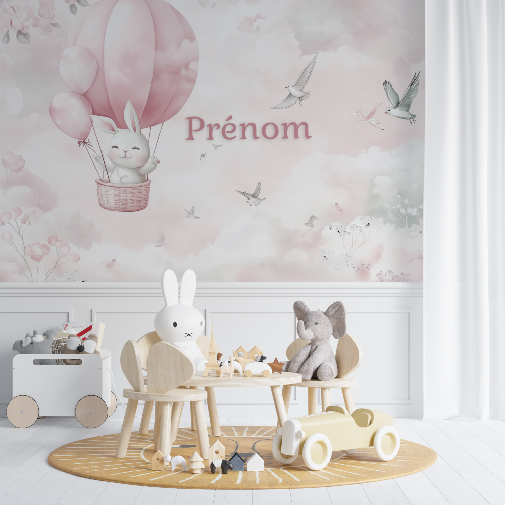 Baby Bunny Name Wallpaper | Murals Wallpaper
