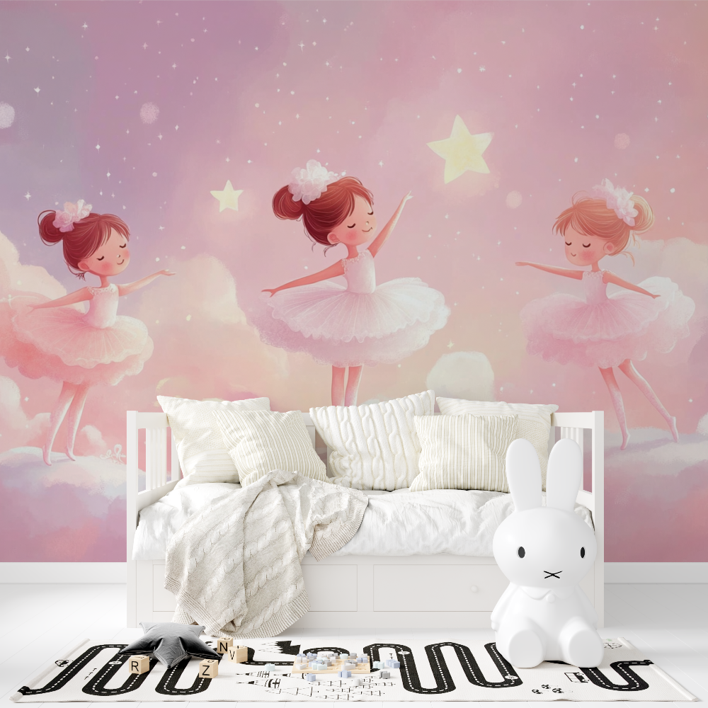 Pink Dancer Wallpaper | Murals Wallpaper