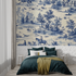 Toile de Jouy Blue Wallpaper | Murals Wallpaper