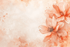 Terracotta Floral Watercolor Wallpaper | Murals Wallpaper