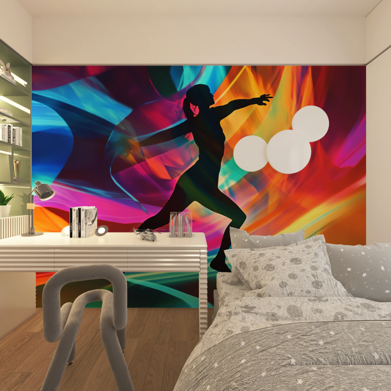 Modern Dance Wallpaper | Murals Wallpaper