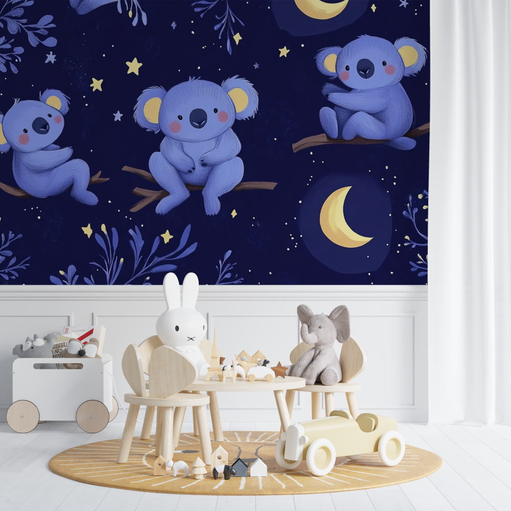 Koala Celestial Voyage Wallpaper | Murals Wallpaper