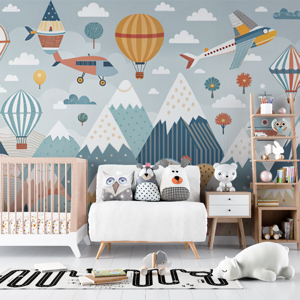 Tapete Abenteuer montagneuse bébé – bebe tipi