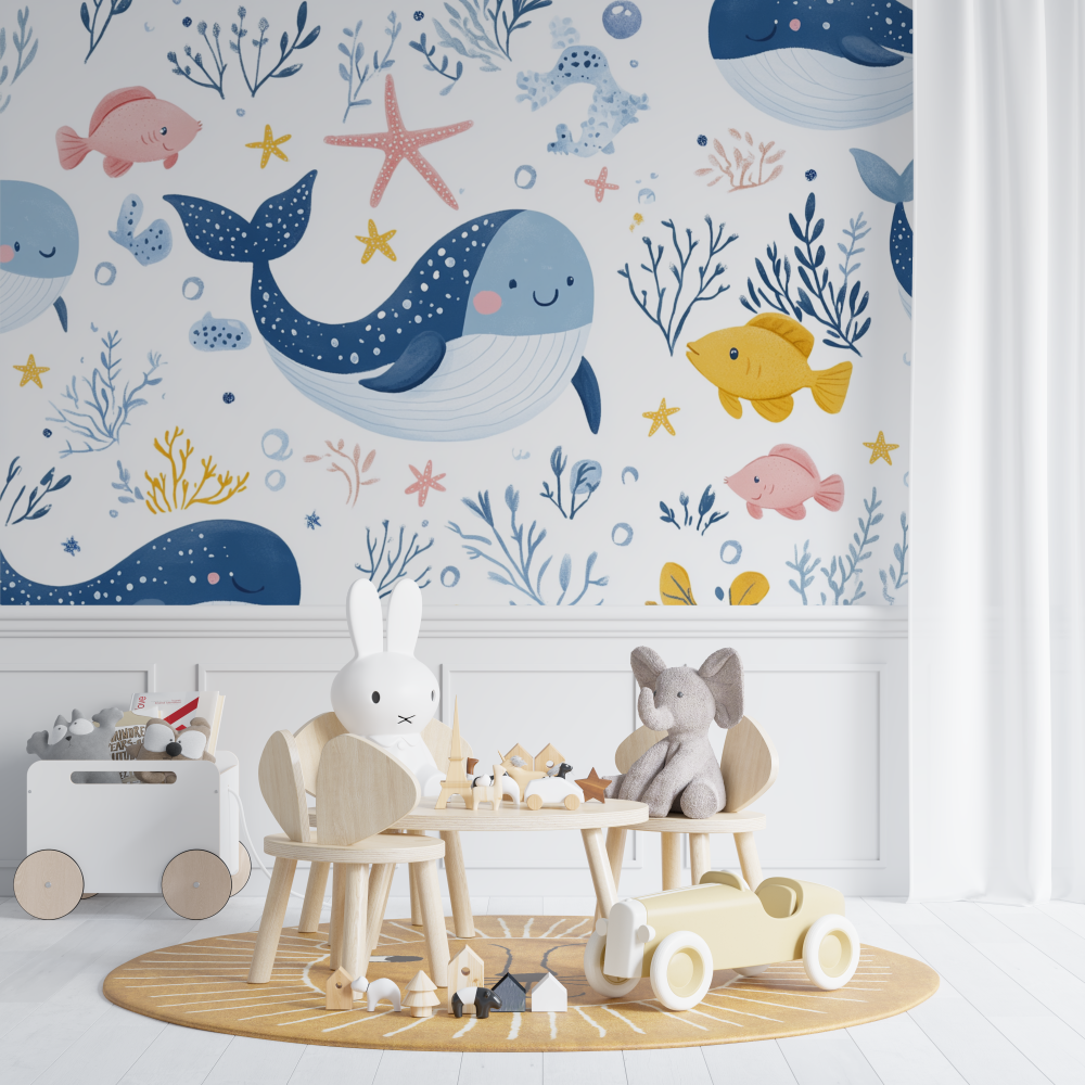 Ocean Baby Wallpaper | Murals Wallpaper