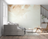 Beige Leaf Watercolor Wallpaper | Murals Wallpaper