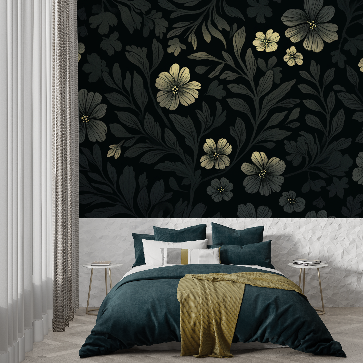 Black Background Wallpaper | Murals Wallpaper