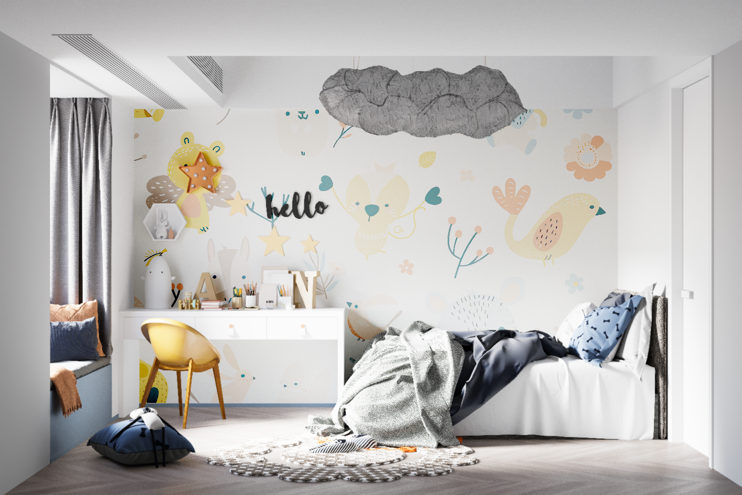 Animal Wallpaper for Kids | Murals Wallpaper