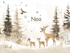 Deer Forest Name Wallpaper | Murals Wallpaper