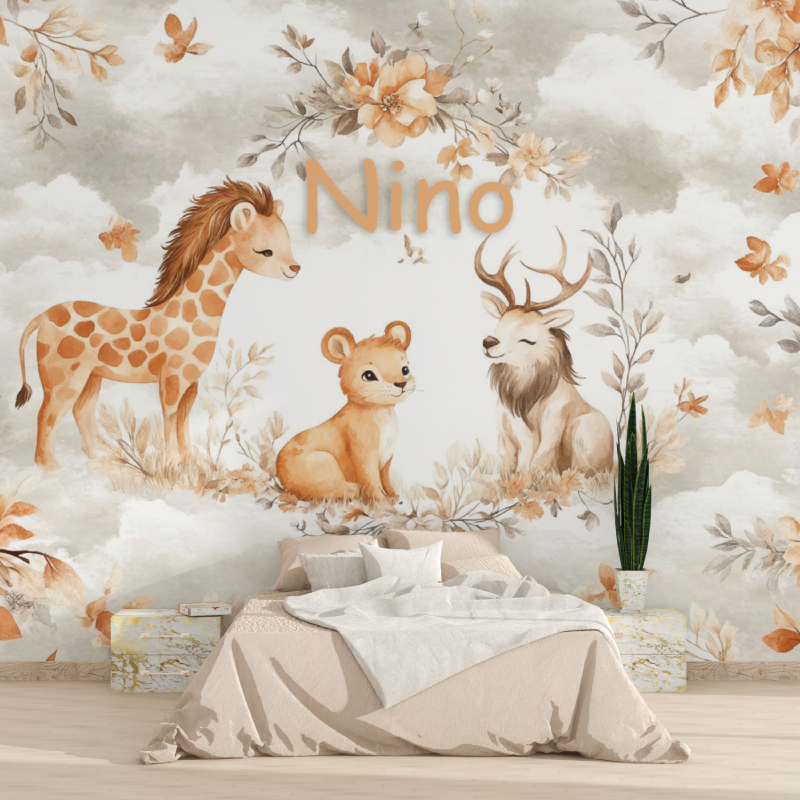 Child's Name Wallpaper | Murals Wallpaper