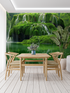 Green Waterfall Mural Wallpaper | Murals Wallpaper