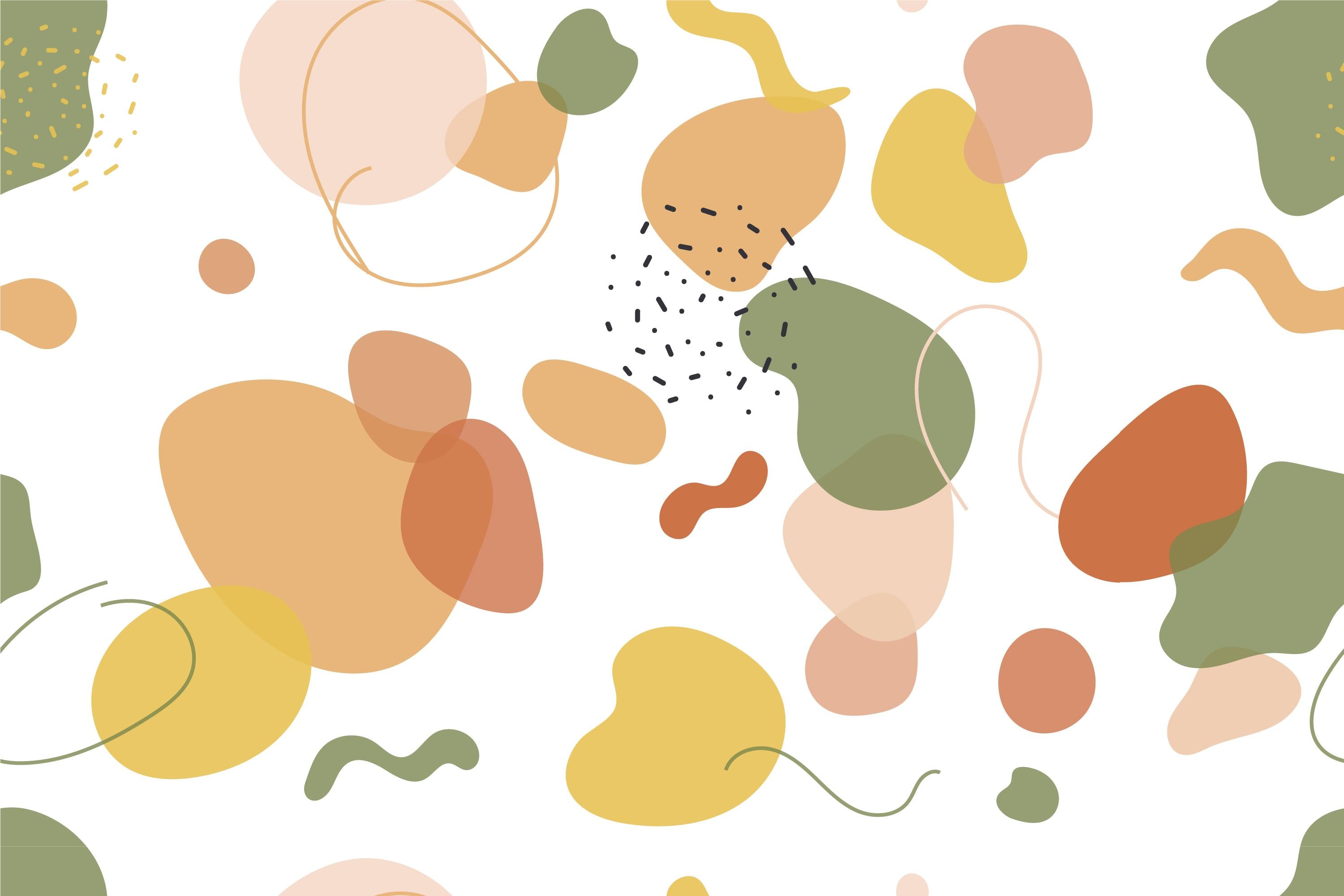 Abstrakte Tapeten für Babys