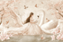 Princess and Swan Wallpaper | Murals Wallpaper