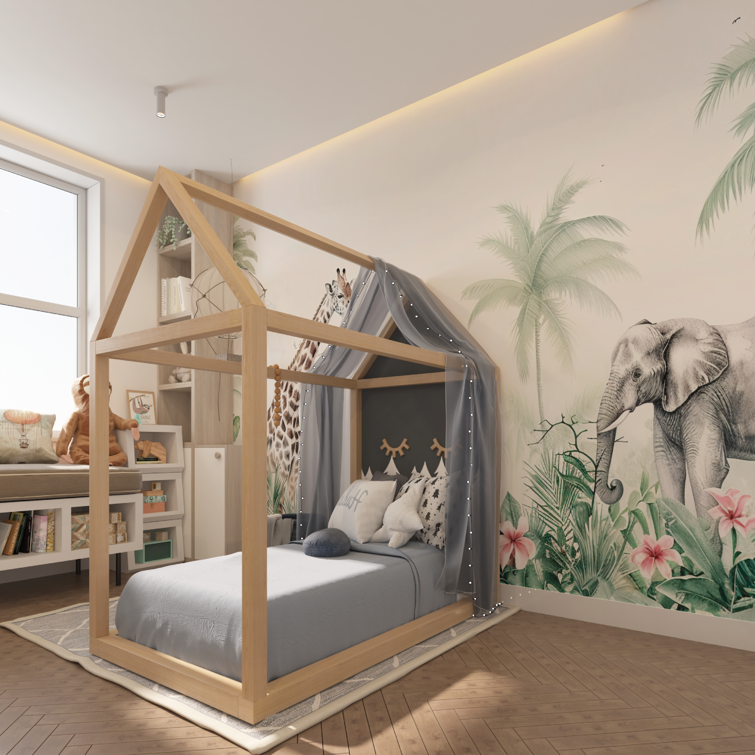 Original Kids' Wallpaper for Children's Room | Murals Wallpaper