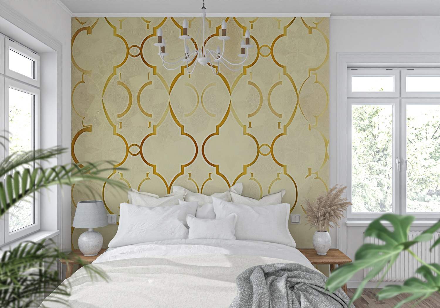 Textured Gold Wallpaper | Murals Wallpaper