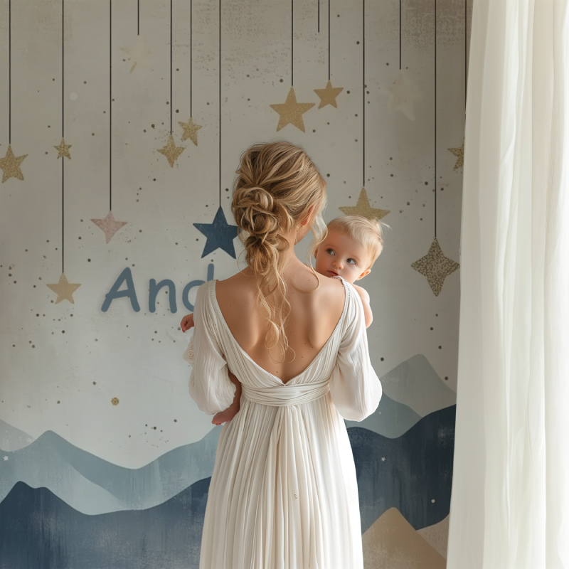 Scandinavian Name Wallpaper | Murals Wallpaper